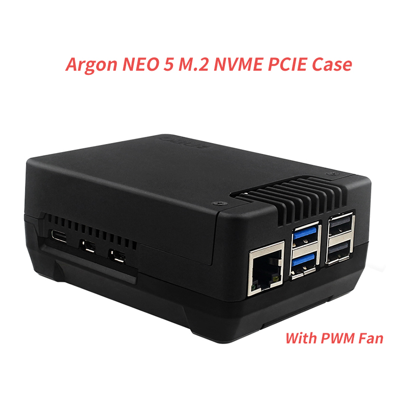 Pi Power Supply - حافظة Argon NEO 5 M.2 NVME