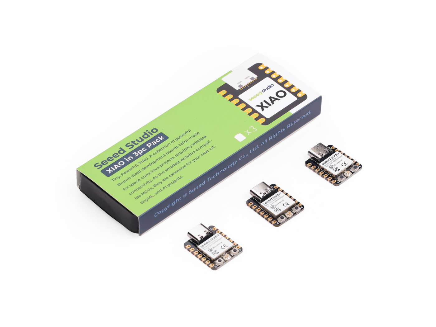 Arduino Kit - 3 قطعة حزمة XIAO ESP32C3 لوحة