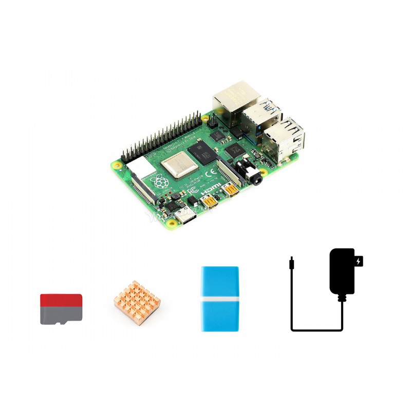 Raspberry Pi Kit - مجموعة أدوات البداية لجهاز Raspberry Pi