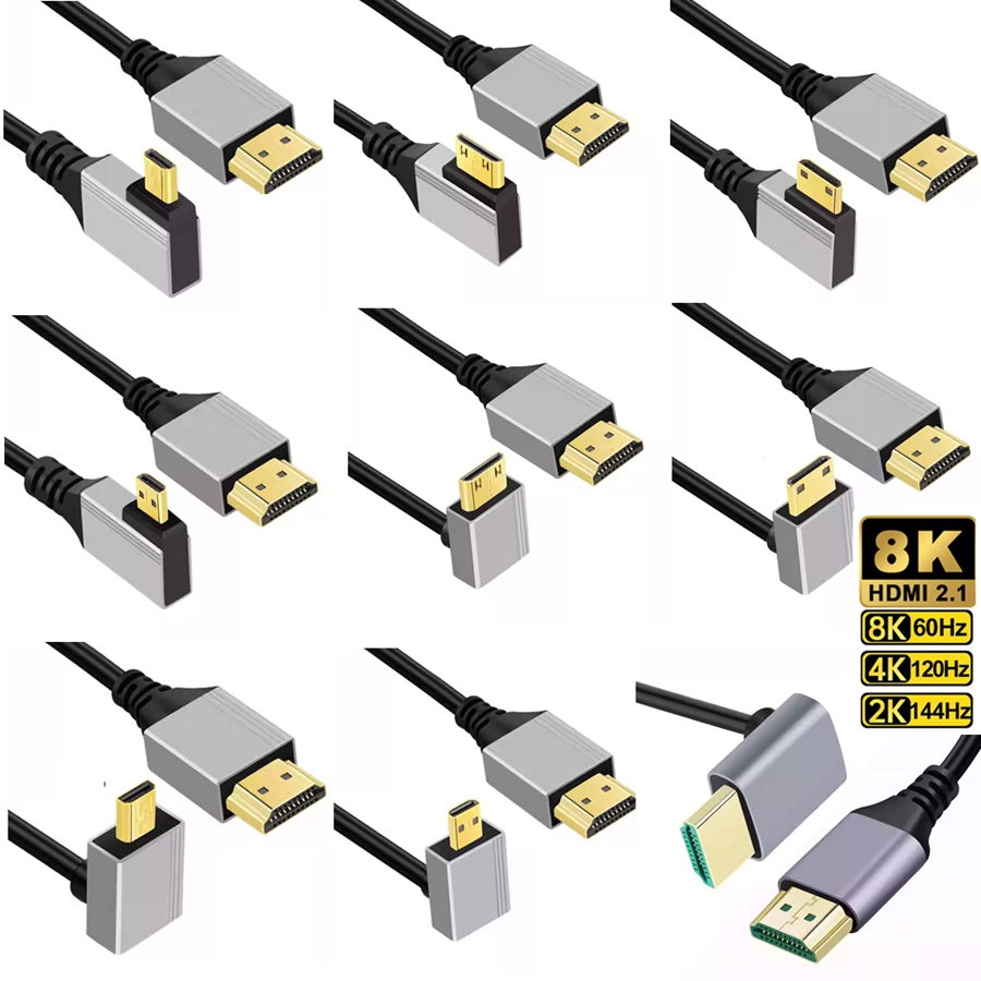 Pi Camera Cable - كابل Micro HDMI 8K متوافق مع