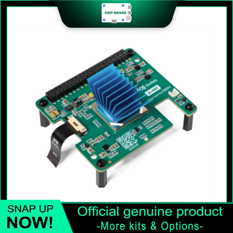 Raspberry Pi 5 - Sixfab AI HAT+ Raspberry Pi 5،