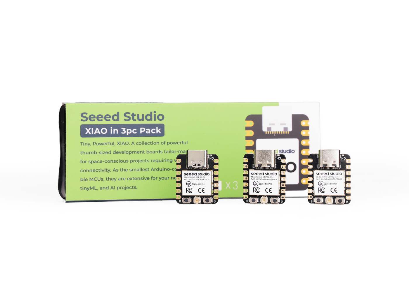 3 قطعة حزمة XIAO ESP32C3 لوحة  - مراجعة Arduino Kit وسعره
