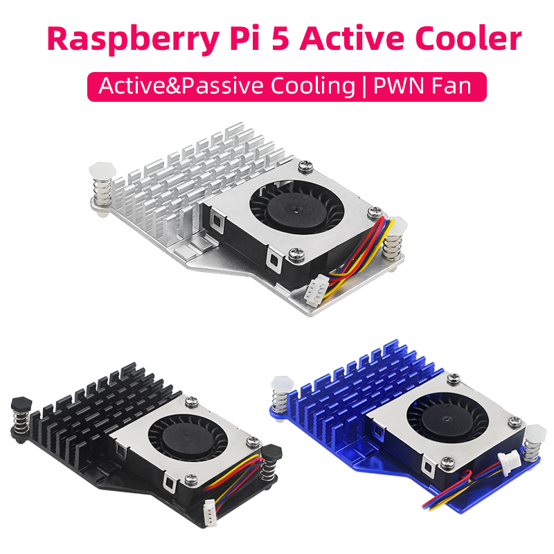 Raspberry Pi 5 Active Cooler م - مراجعة Pi 5 Case وسعره