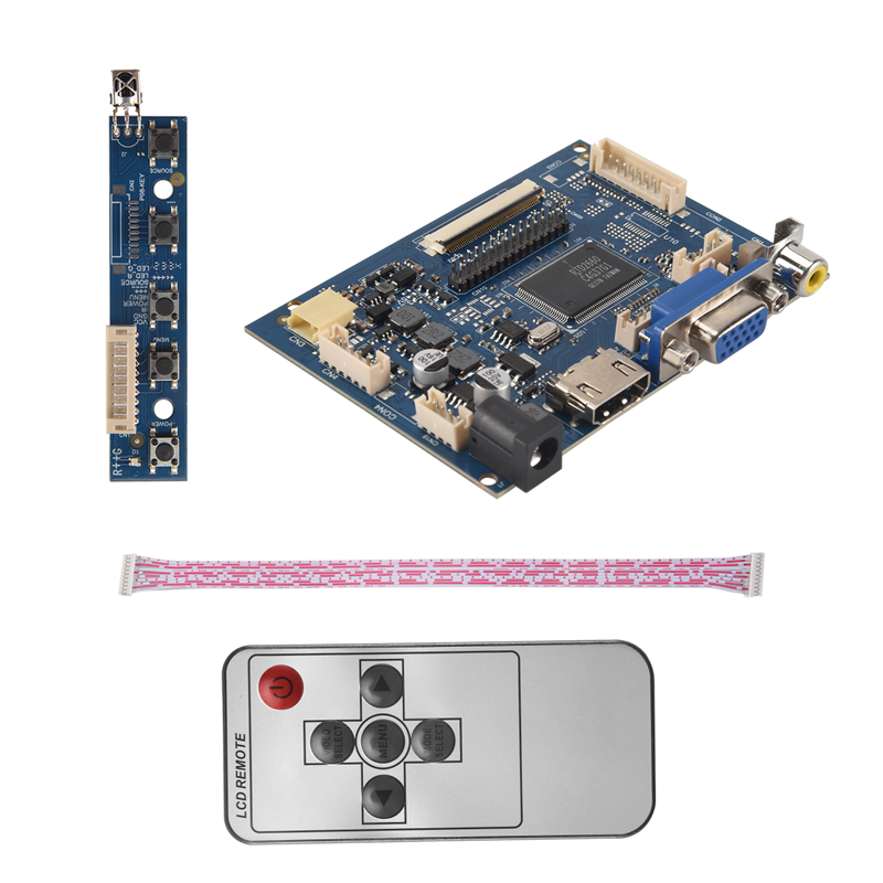 AA08-7 بوصة 1024X600 شاشة LCD  - مراجعة Pi Display وسعره