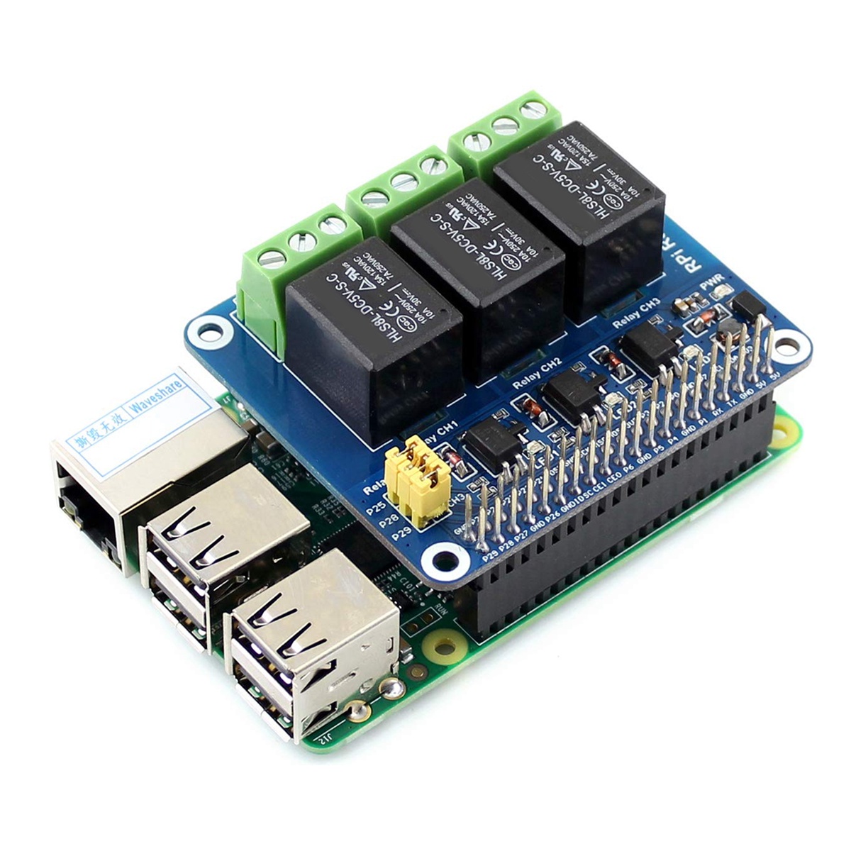 لوحة توسعة وحدة الترحيل ثلاثية - مراجعة Pi Zero وسعره