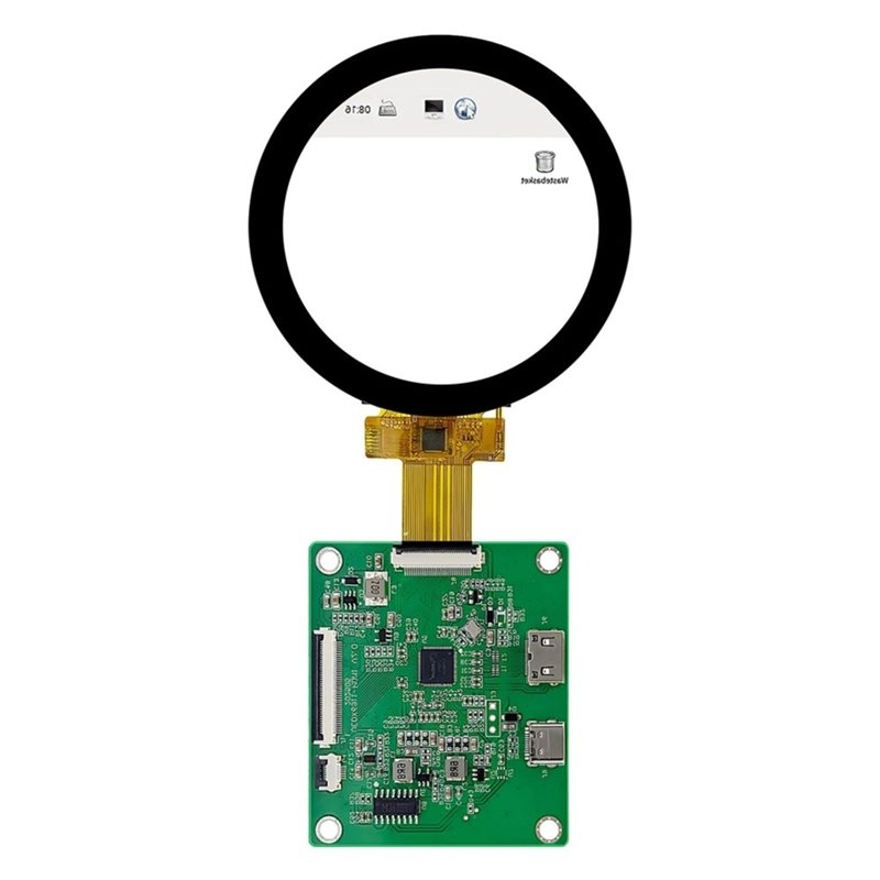 شاشة A52T DSI TFT LCD دائرية م - مراجعة Raspberry Pi 5 وسعره