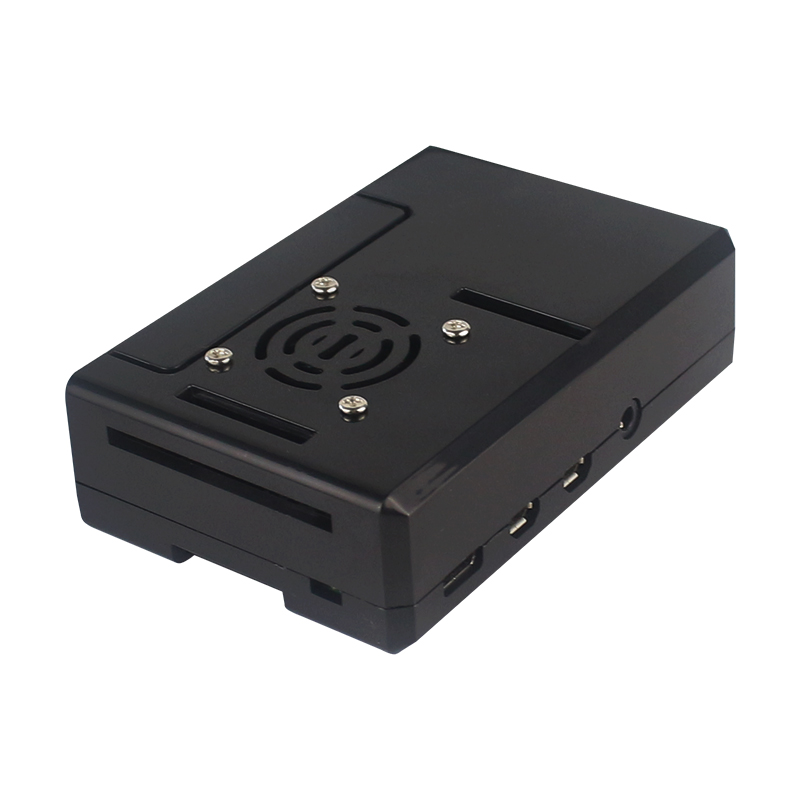 غطاء بلاستيكي أسود من نوع ABS  - مراجعة Pi Power Supply وسعره