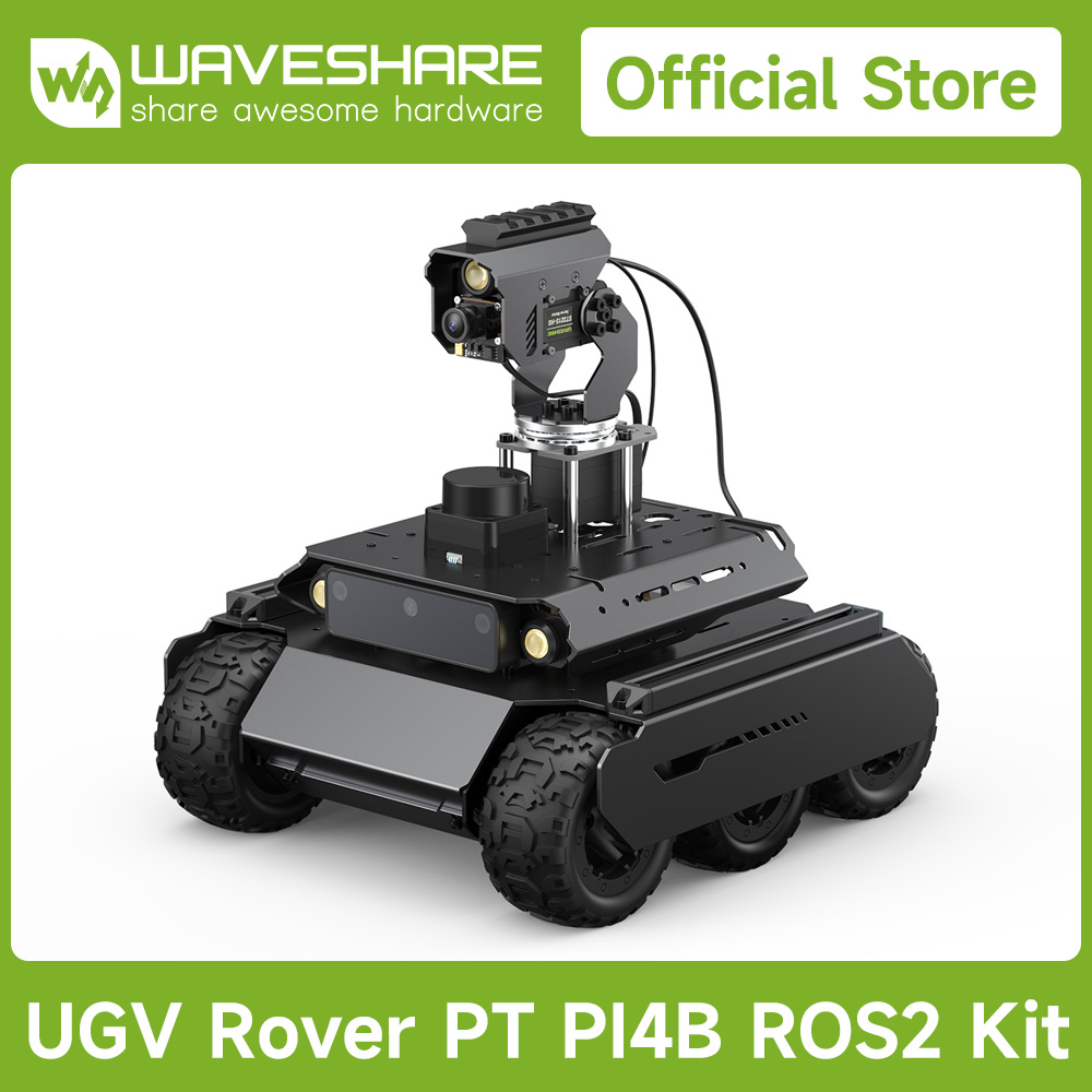 Waveshare Rover ROS 2 مفتوح ال - مراجعة Raspberry Pi 5 وسعره